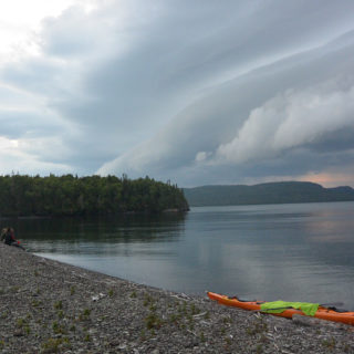 Lake Superior Storm Front